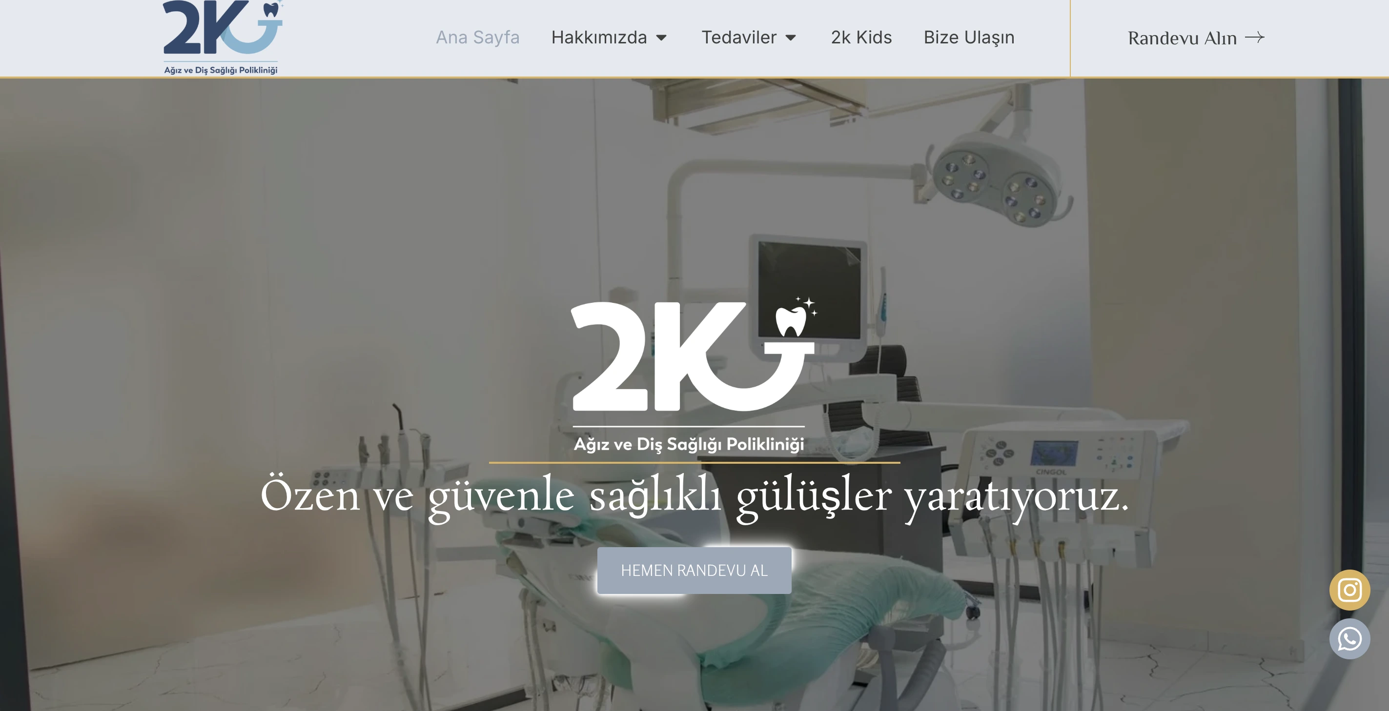 2K Ağız ve Diş Sağlığı Google Harita Hizmeti