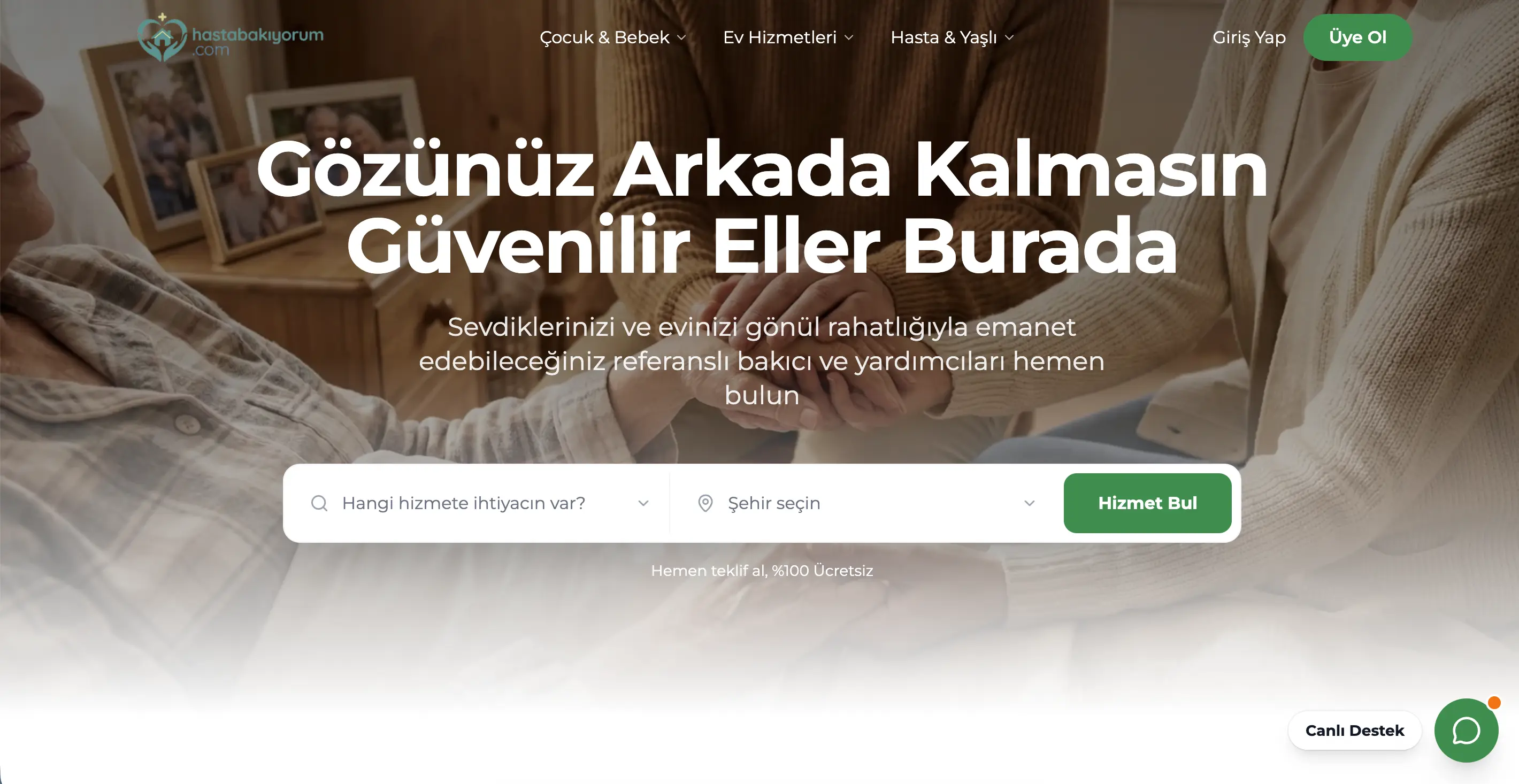 HASTABAKIYORUM.COM Web Altyapı ve SEO